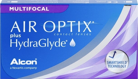 Air Optix Plus Hydraglyde Multifocal 1Pk - Lentilles Essai - Produit pour lentilles